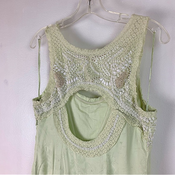 Free People Under The Sea Embellished Dress Beaded Size SP Retail $350 - Picture 5 of 11
